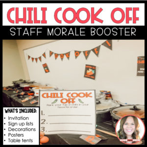 Chili Cook Off Staff Morale Booster