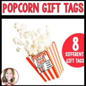 Popcorn Gift Tags