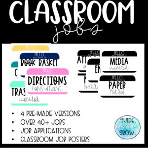 Classroom Jobs
