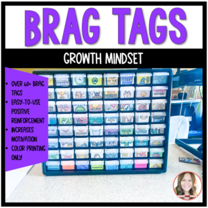 Growth Mindset Reward Tags