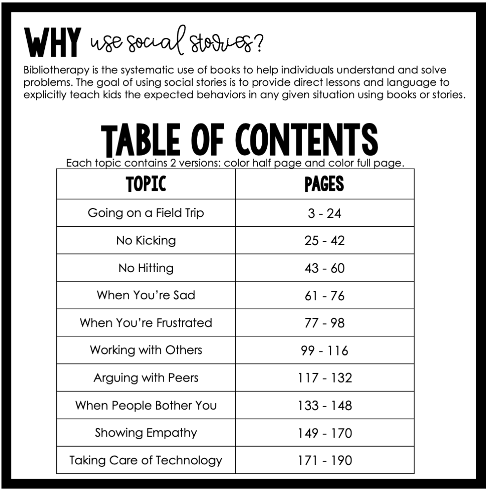 Social Stories Bundle 3 - Guide Inspire Grow